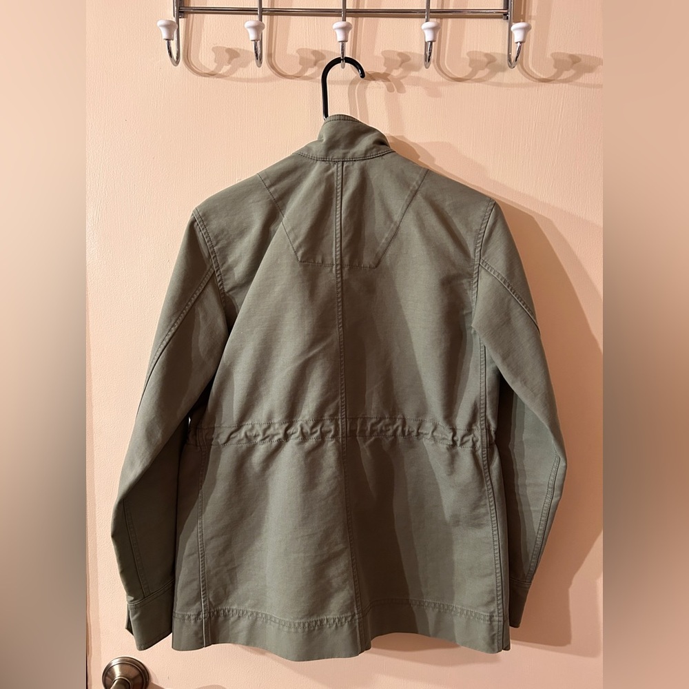 EVERLANE | army green utility chore coat | 100% cotton | XS - Picture 3 of 7
